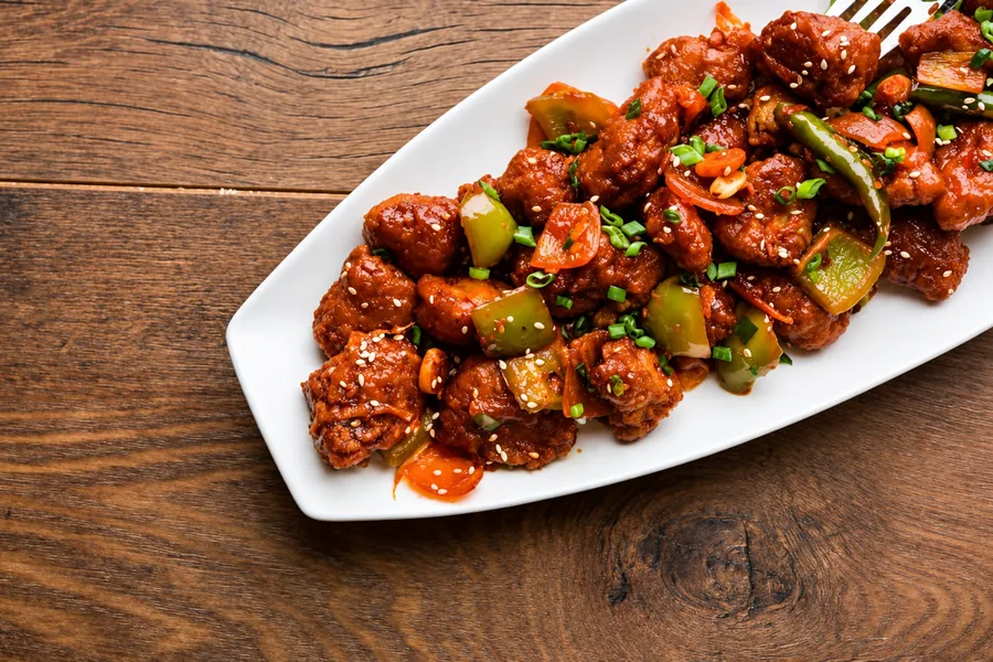 Chilli Chicken at BAR CODE restaurant in Civil Lines, Prayagraj.