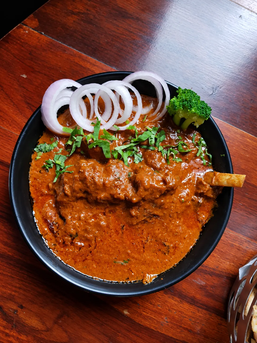 A rich curry from the BAR CODE restaurant menu in Civil Lines, Prayagraj.